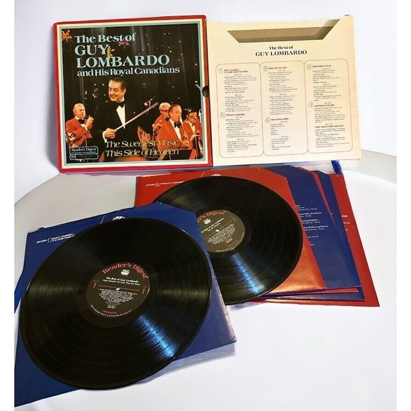 Reader's Digest The Best of Guy Lombardo Vinyl 6 LP Record Box set - Picture 1 of 3